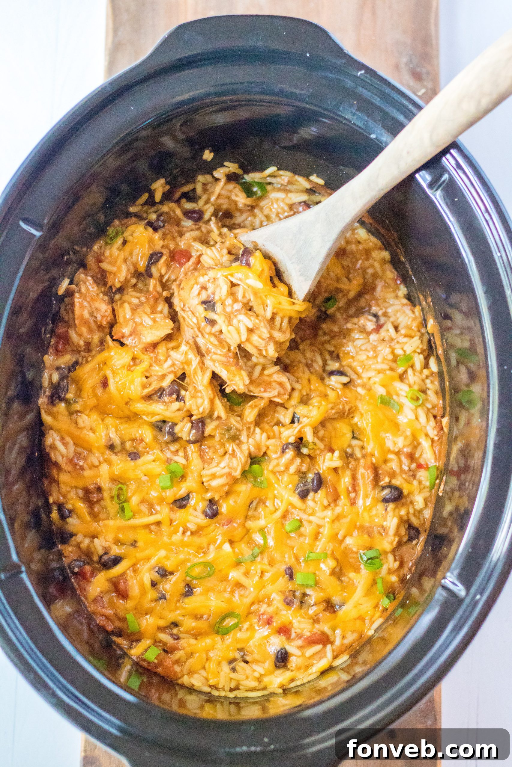 Creamy Slow Cooker Cheesy Chicken Taco Rice 6 Individual ingredients for the taco chicken recipe