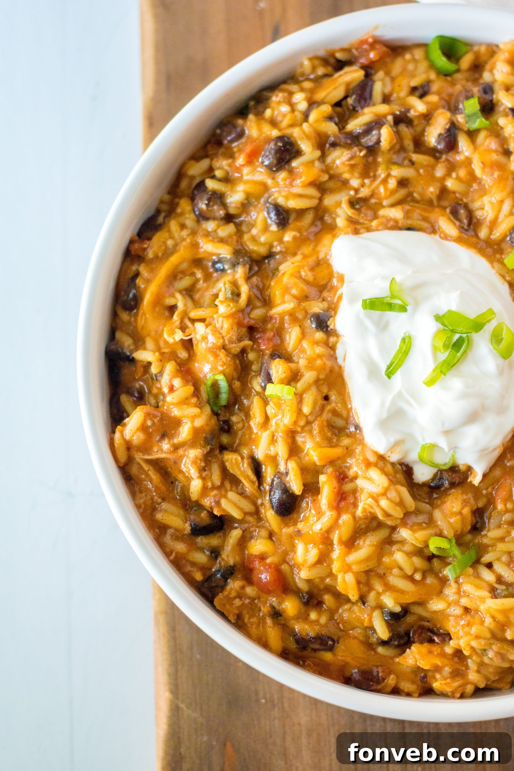 Creamy Slow Cooker Cheesy Chicken Taco Rice 10 Taco seasoning packet ready to be added to the slow cooker
