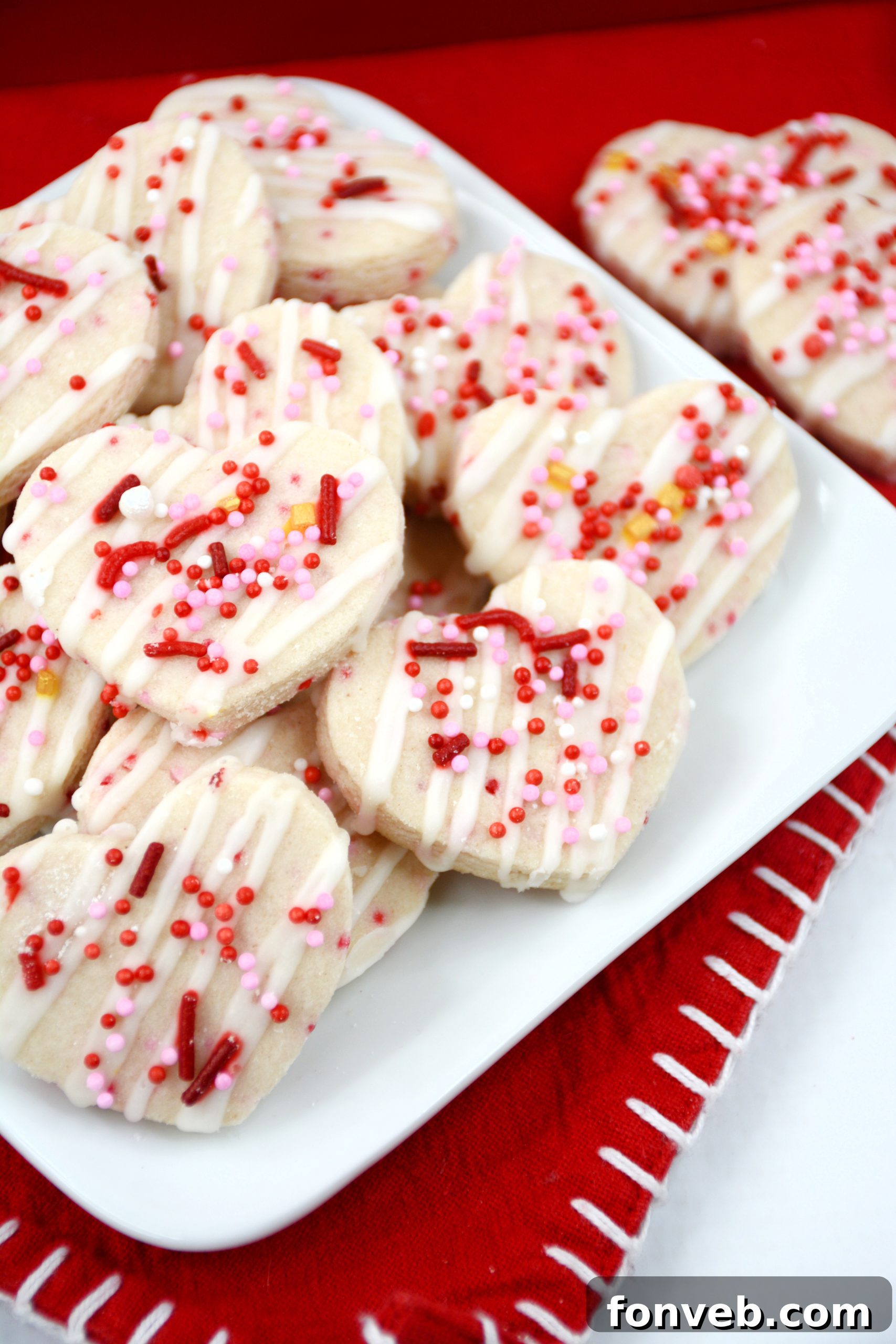 A mixing bowl with freshly prepared icing, ready to be applied to the cookies.