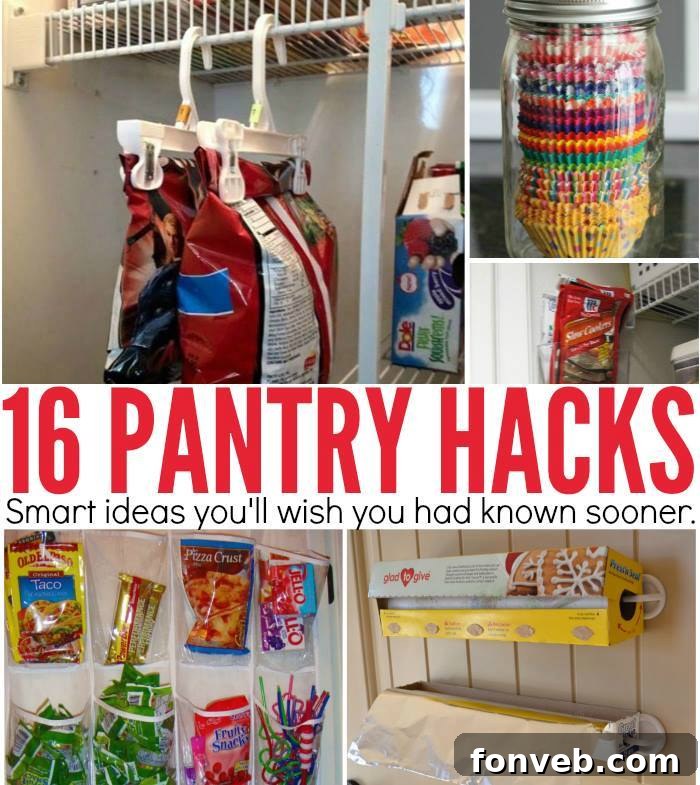 Pantry Organization Ideas and Hacks