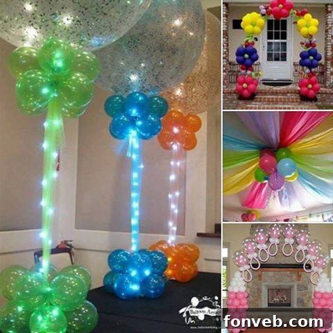 Fabulous Balloon Decorating Ideas for Parties