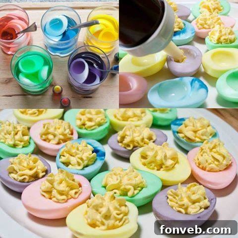 Pastel Eggs for Easter Decoration