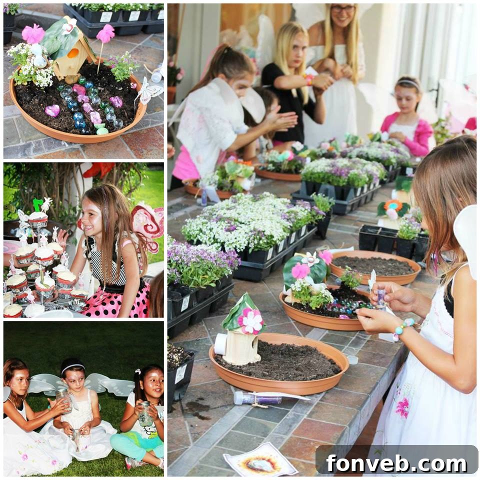 Magical Fairy Garden Party Idea for Girls