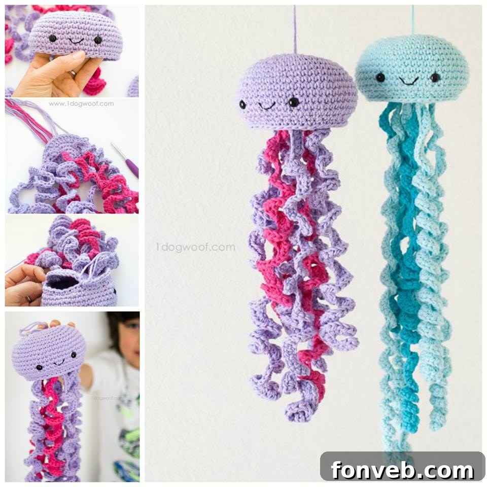 How to Crochet an Adorable Jellyfish