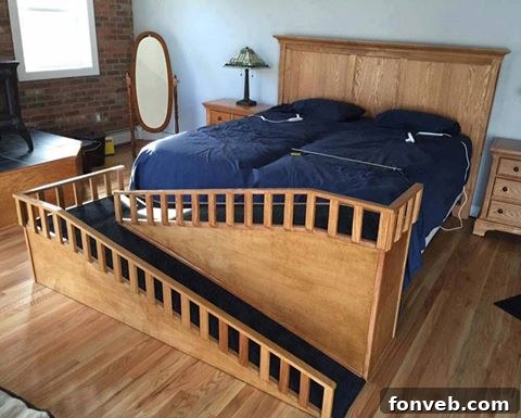 DIY Dog Bed Ramp for Small and Older Dogs