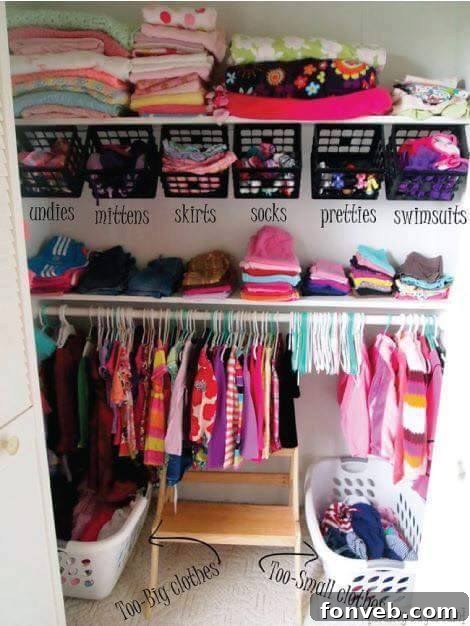 How to Organize Kids Closet Effectively