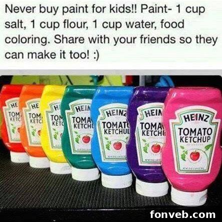 DIY Kids Paint Recipe Hack