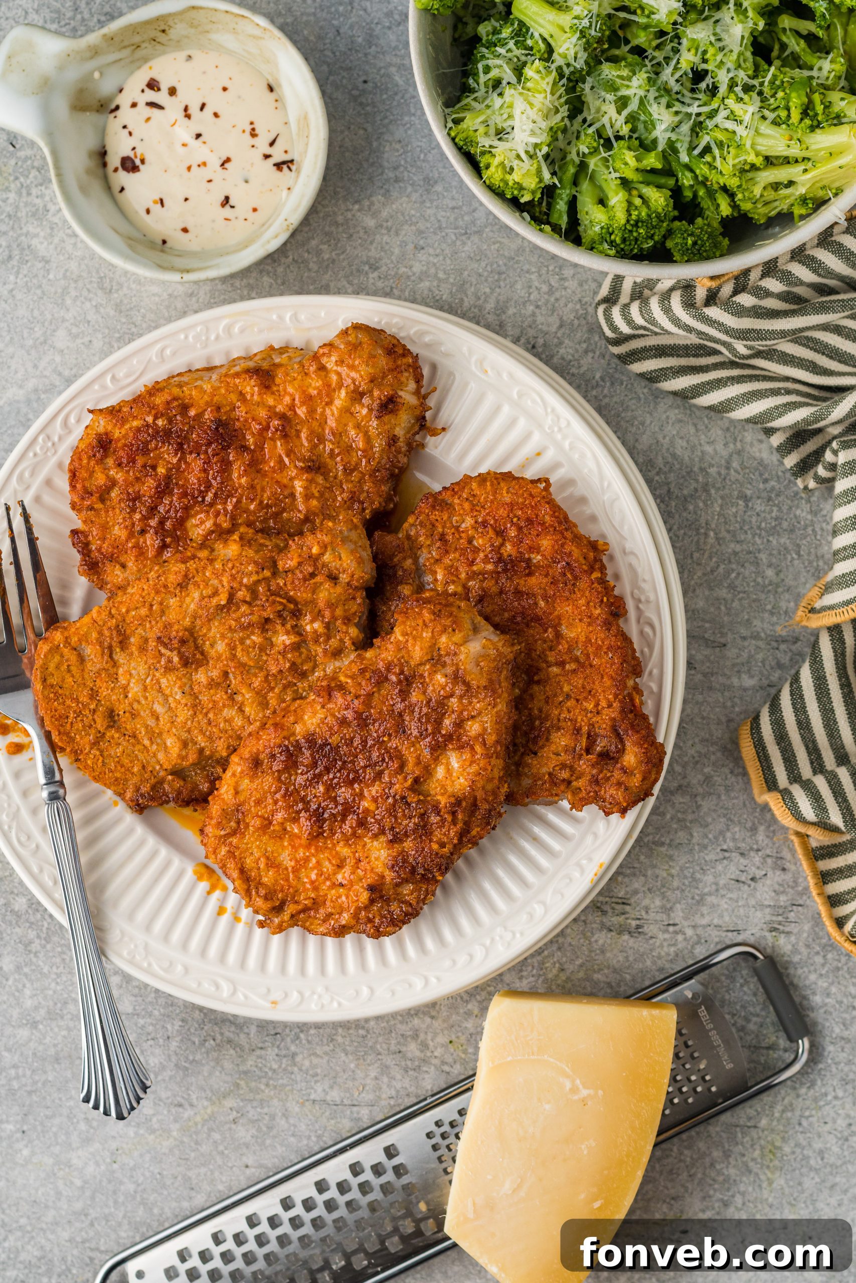 Air fryer pork chops recipe