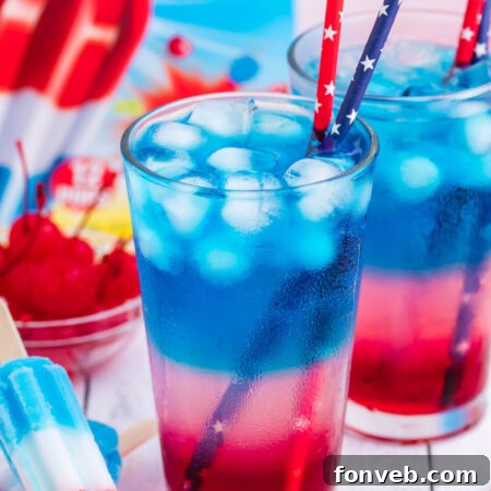 Bomb Pop Cocktail