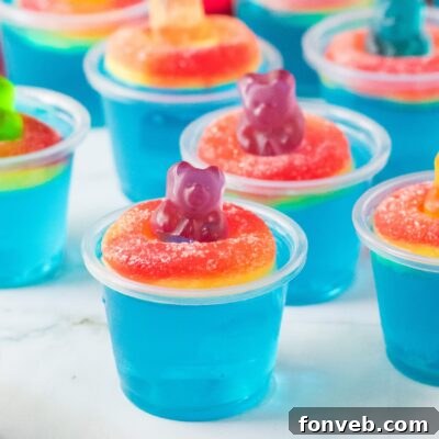 Pool Party Jello Shots