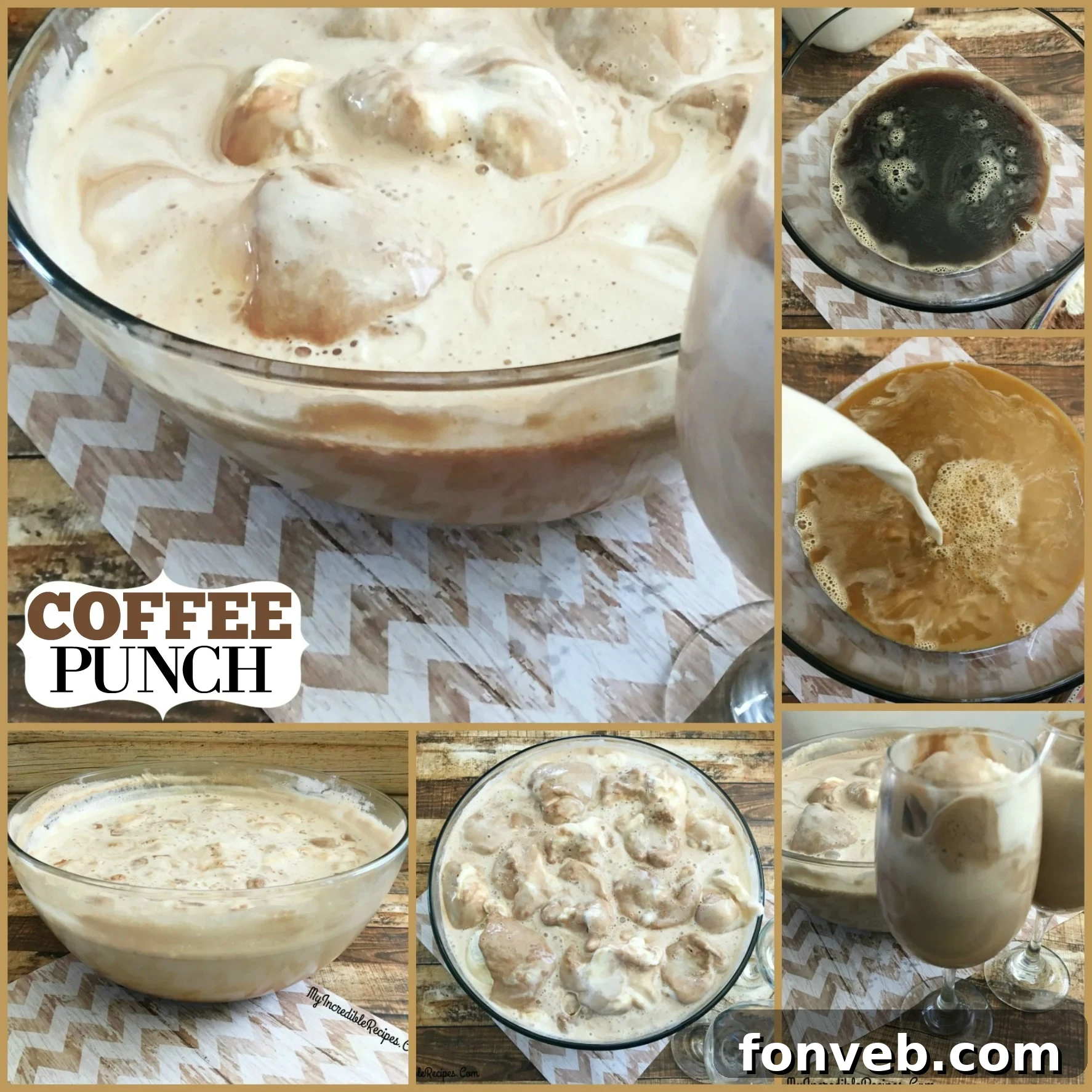 A Pinterest-friendly graphic for coffee punch