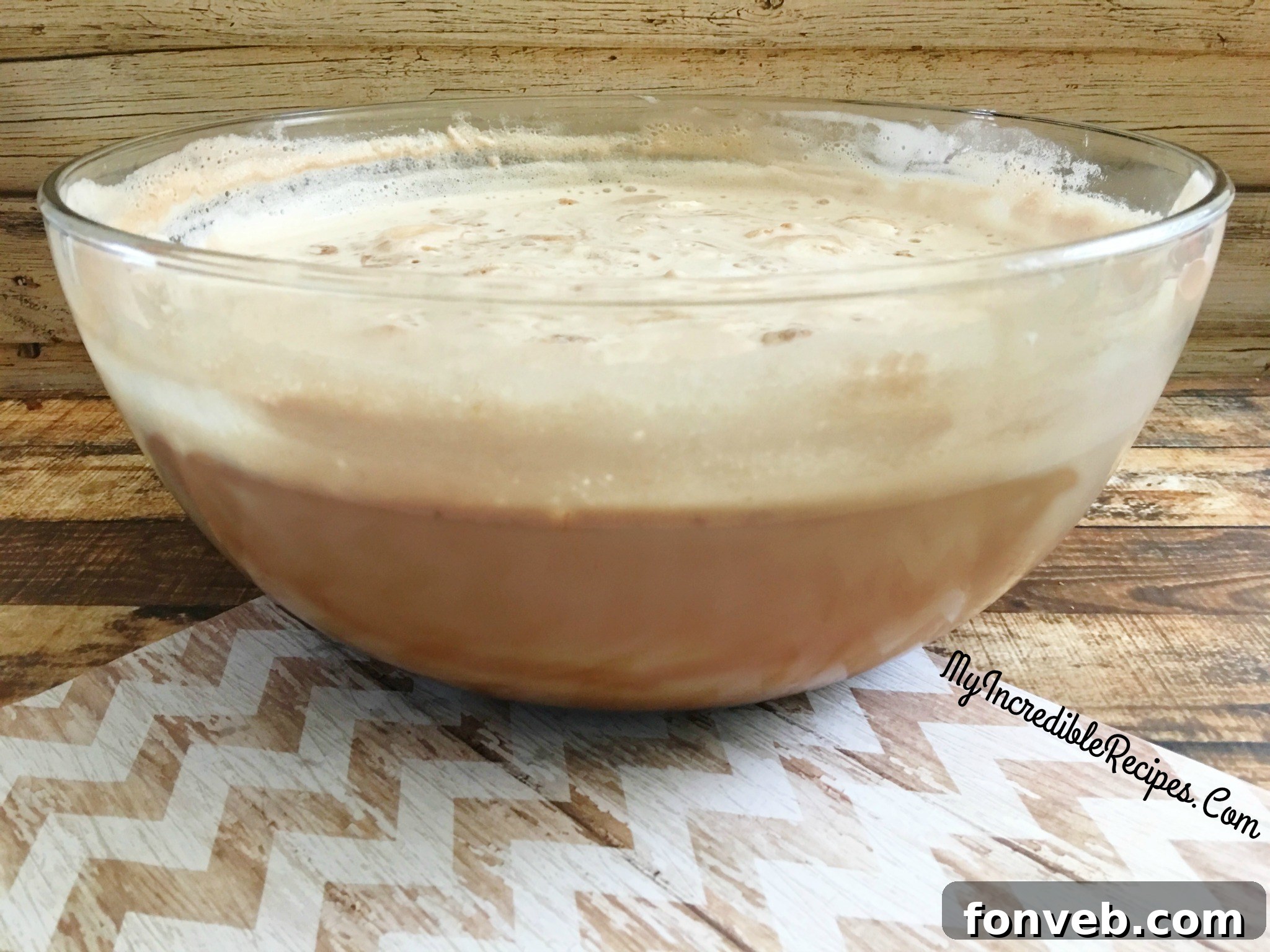 Partygoers enjoying coffee punch at a gathering