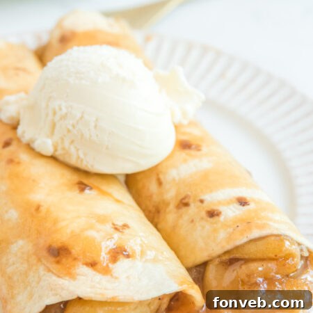 Apple Pie Enchiladas