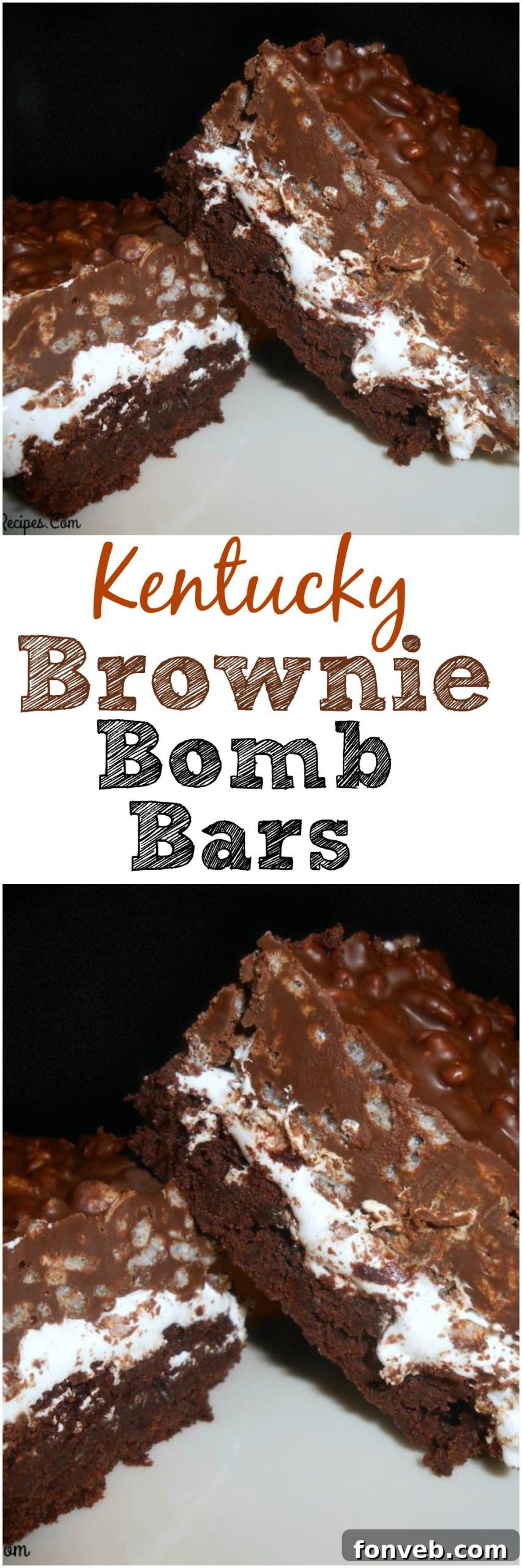 Pin This Recipe for Later! Brownie Bomb Bars Pinterest-friendly image of Brownie Bomb Bars for sharing