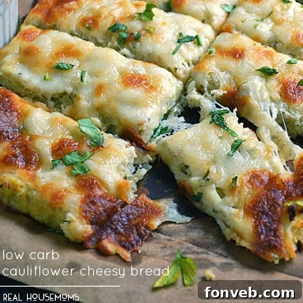 Low-Carb Cauliflower Cheese Sticks