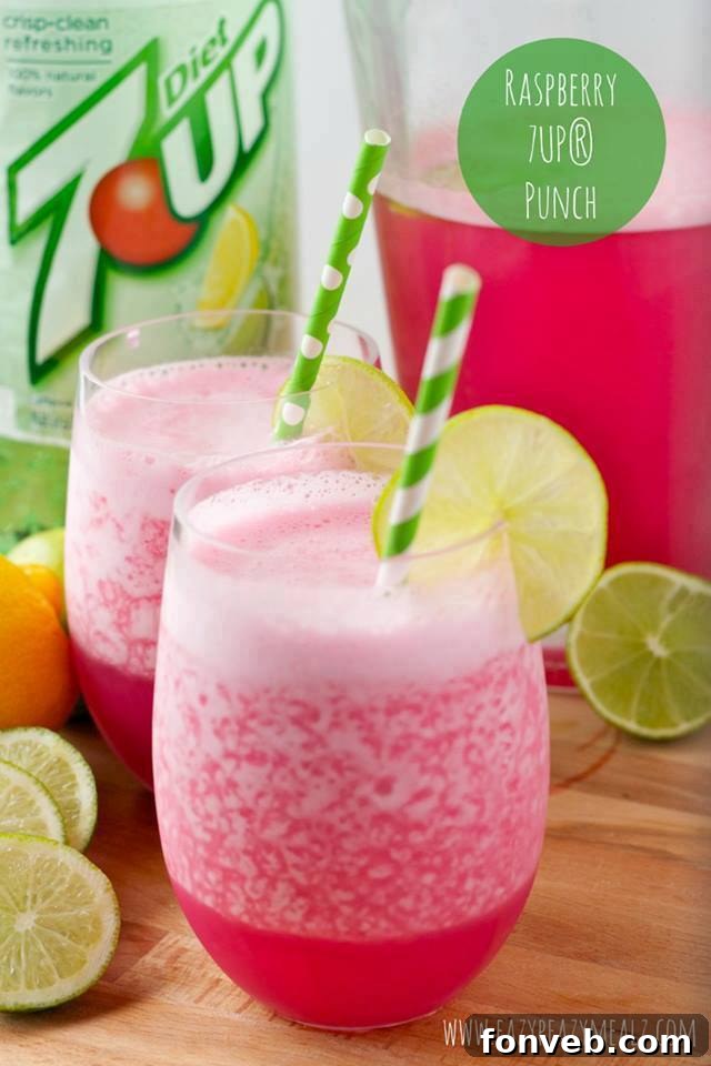 Raspberry 7-up Punch