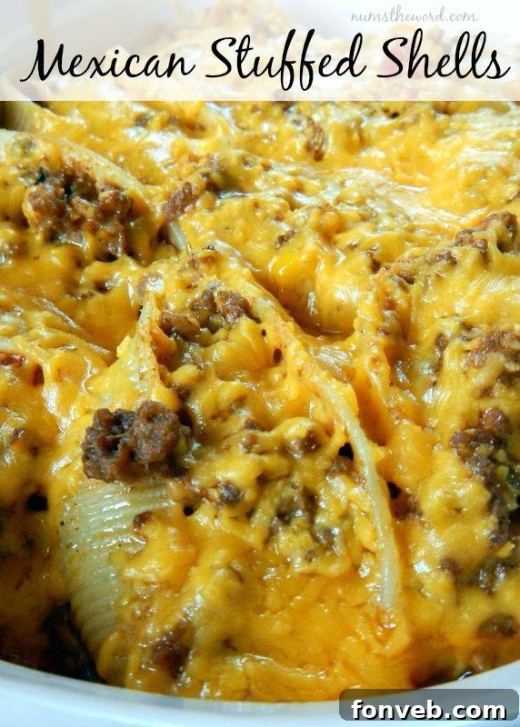 Mexican Stuffed Shells