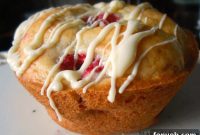 Our Signature White Chocolate Raspberry Muffins