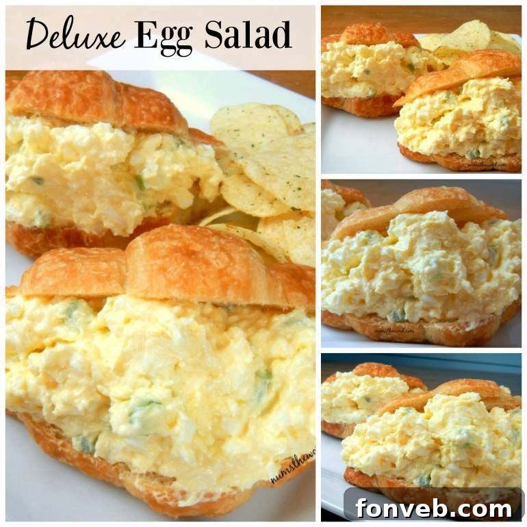 Deluxe Egg Salad with Cream Cheese
