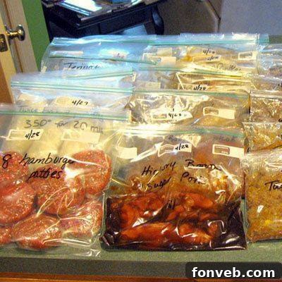 Lady's Genius 46 Freezer Meals for $95 in 4 Hours