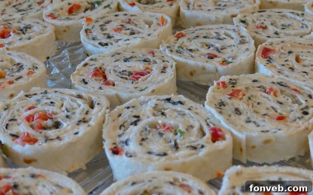 Quick and Easy Cream Cheese Ranch Roll-ups