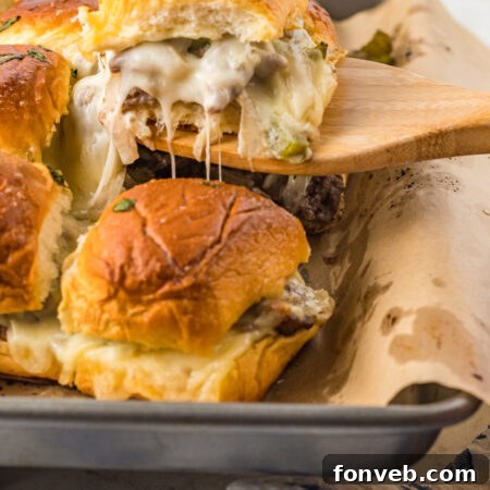 Ultimate Philly Cheesesteak Sliders 13 Philly Cheesesteak Sliders main image