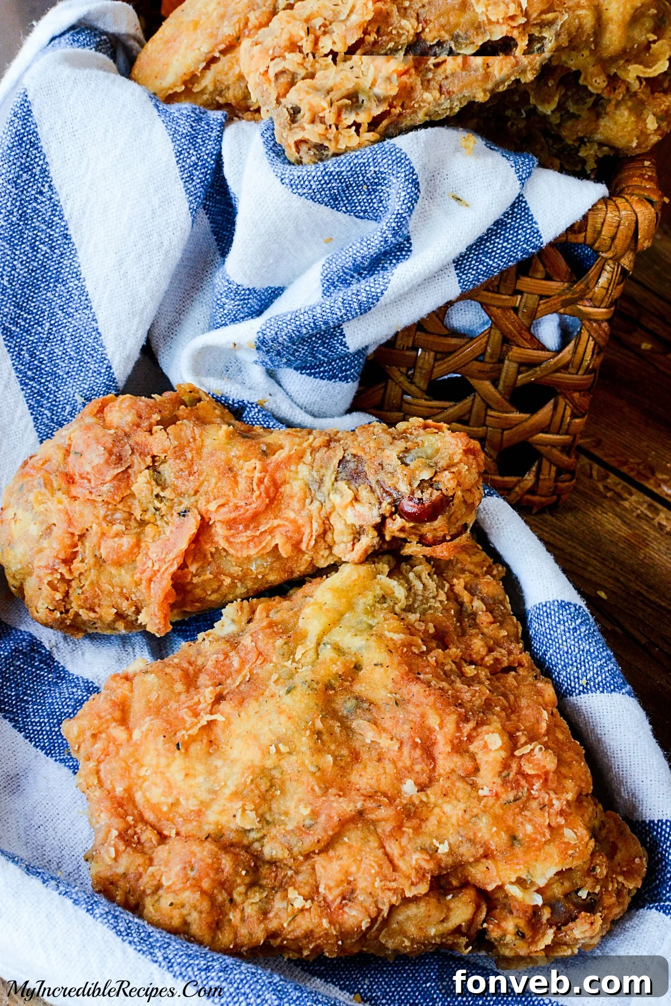 The Southern KFC Fried Chicken Secret Uncovered 14 A warm, appealing image of fried chicken, highlighting its comfort food aspect.