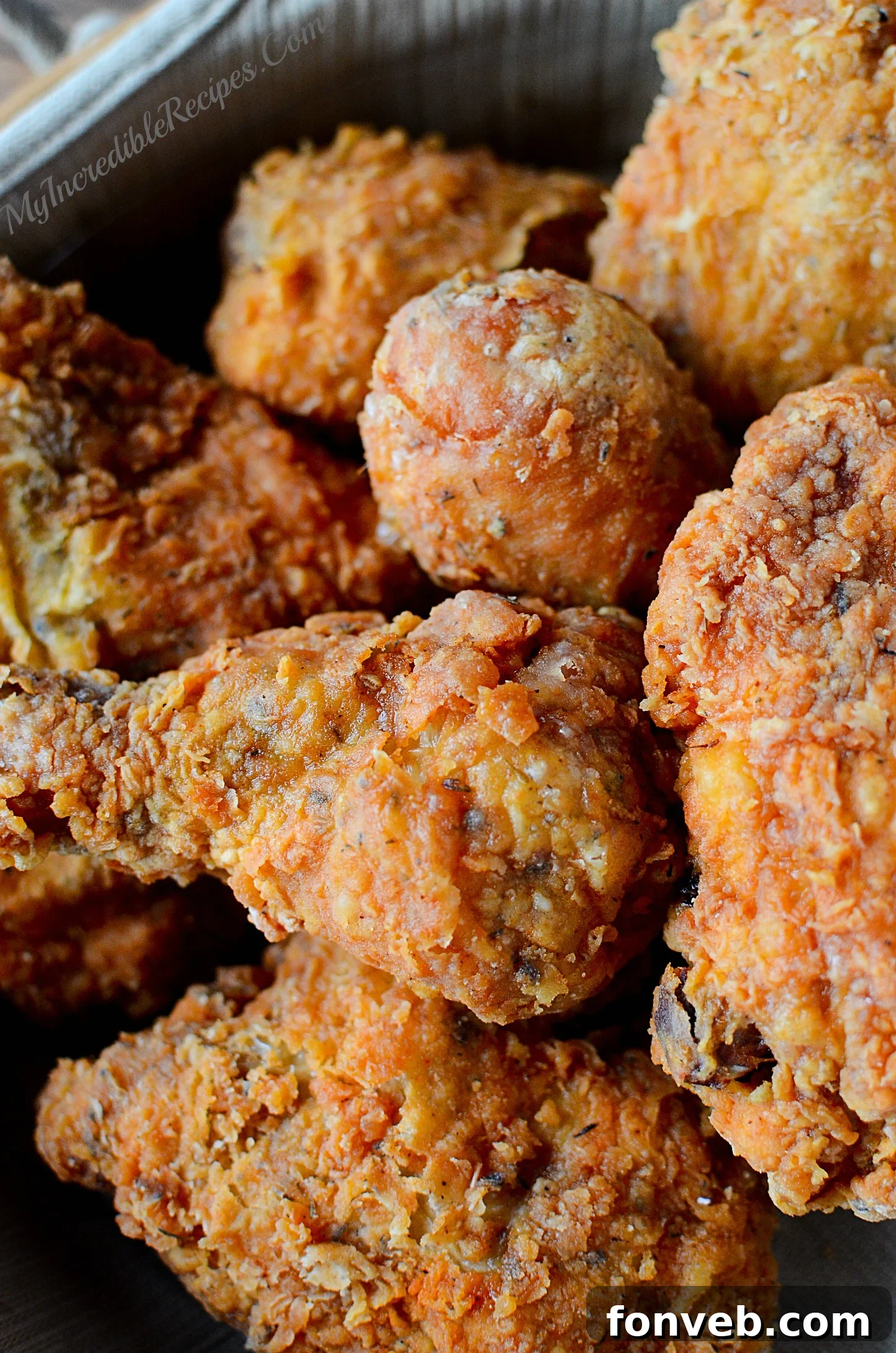 The Southern KFC Fried Chicken Secret Uncovered 15 Crispy fried chicken presented beautifully, making it perfect for sharing.