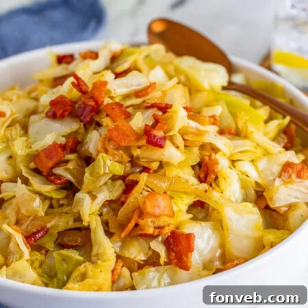 Bacon Fried Cabbage