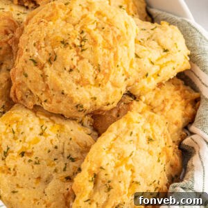 Final plated Copycat Red Lobster Cheddar Bay Biscuits