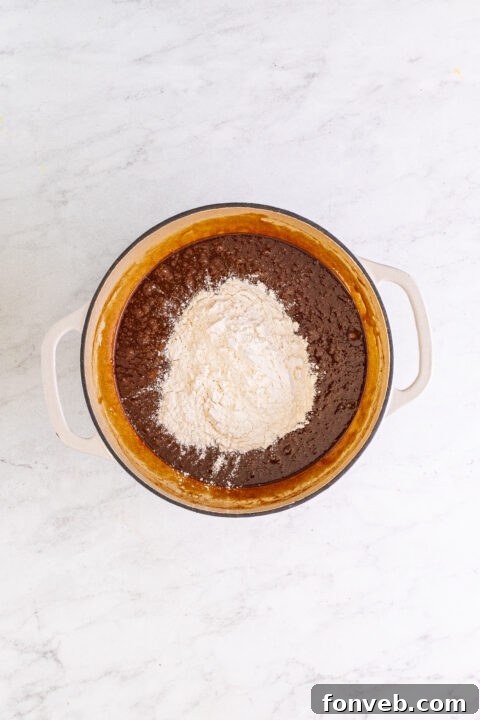 Brownies cooling on a wire rack.