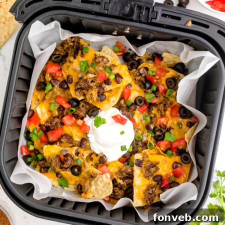 Air Fryer Nachos