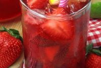 Strawberry Kissed Southern Sweet Tea