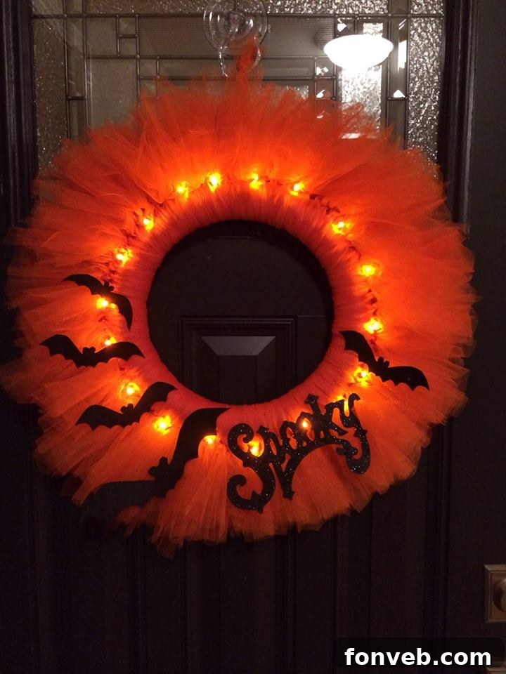 Spooktacular Fall and Halloween Inspirations to Love 11 Halloween hanging footprint art displaying ghosts and bats