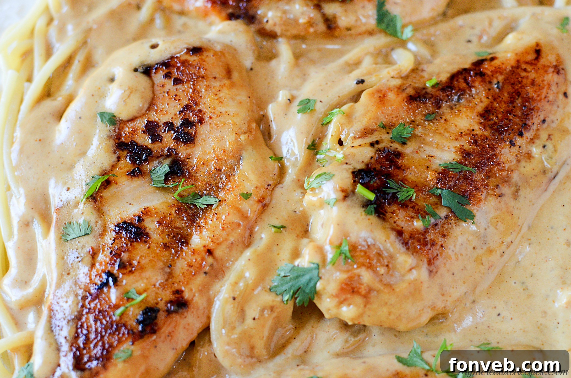 Chicken Lazone in skillet, ready to serve