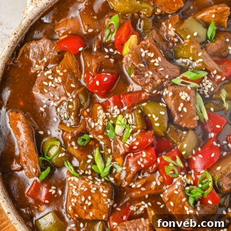 Chinese Pepper Steak