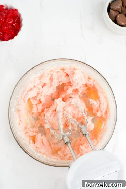 Another perspective of a Cherry Blossom Cookie.