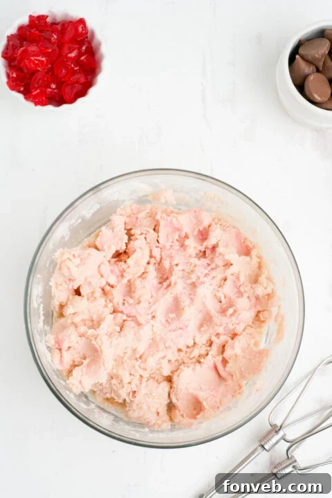 A Cherry Blossom Cookie presented individually.