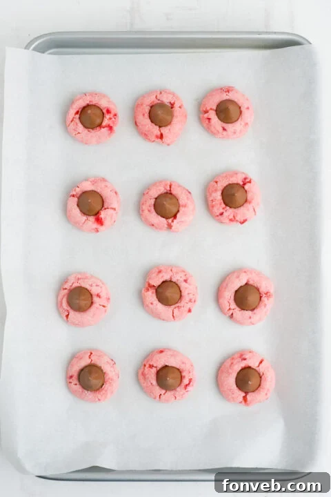 A Cherry Blossom Cookie from a slightly different angle.