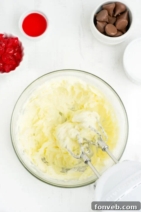 Close-up of a Cherry Blossom Cookie showing its perfect form and chocolate.