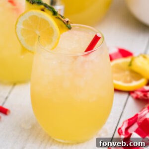 Pineapple Vodka Lemonade Recipe Image
