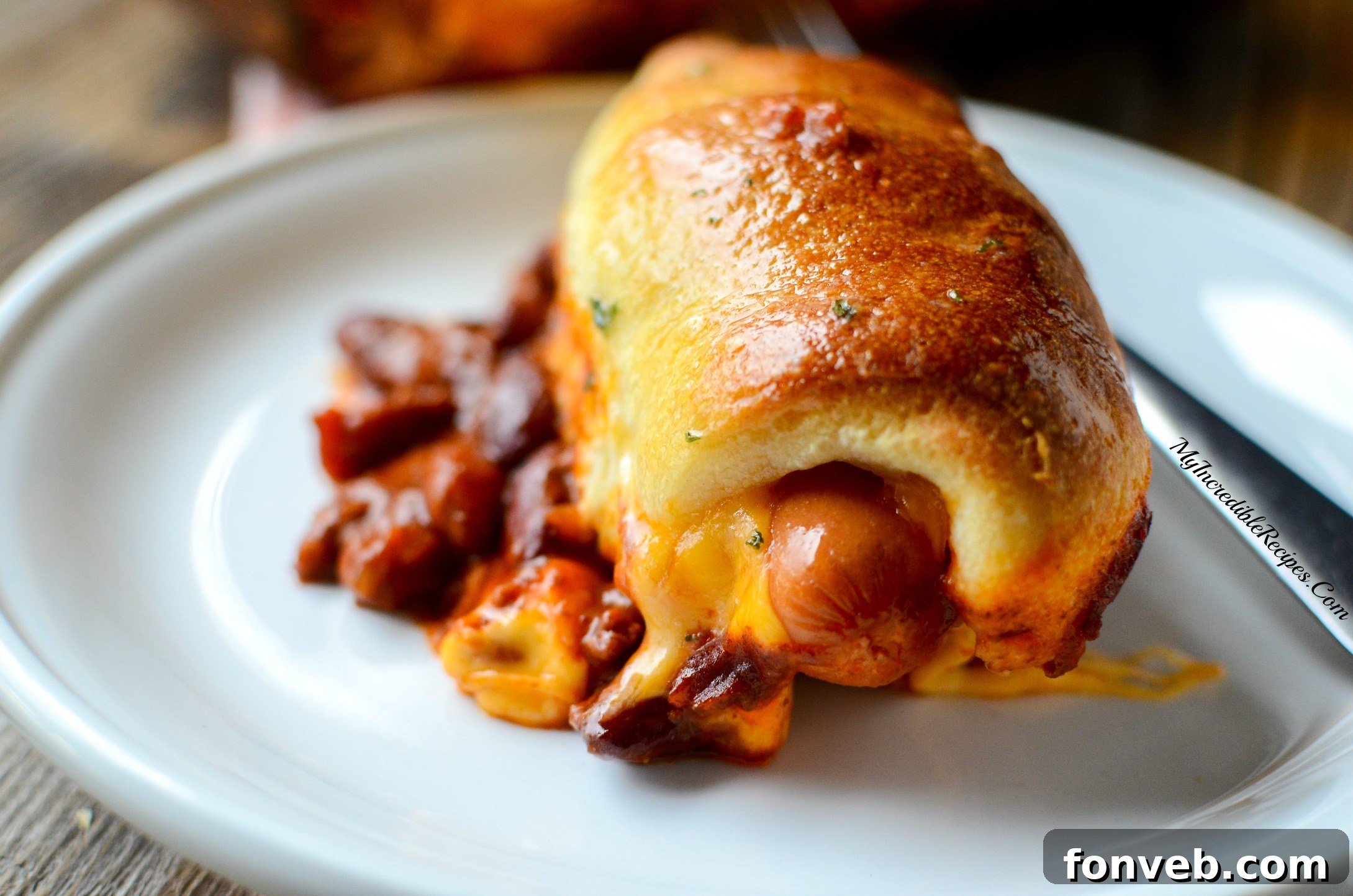 Ultimate Chili Cheese Dog Bake 13 chilidogs8