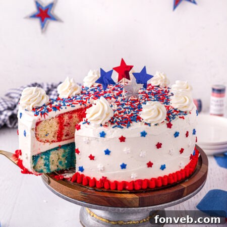 4th of July Cake