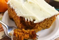 Luscious Pumpkin Spice Cake with Velvety Cream Cheese Frosting