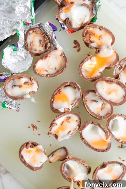 Various images of Cadbury Cream Fudge.