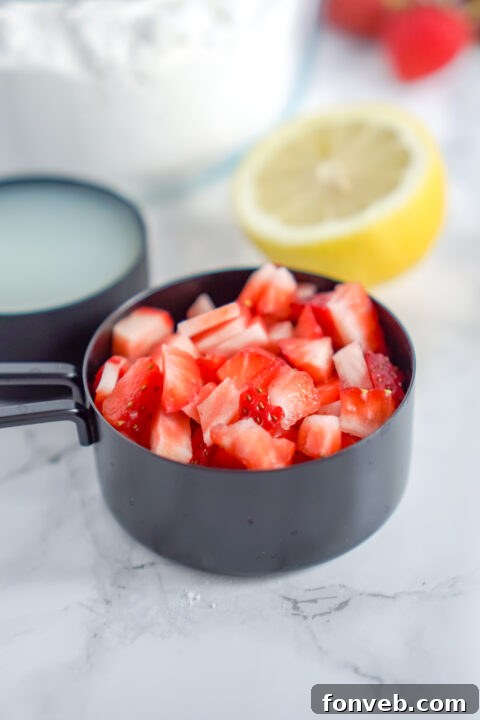 Step-by-step image of mixing ingredients.