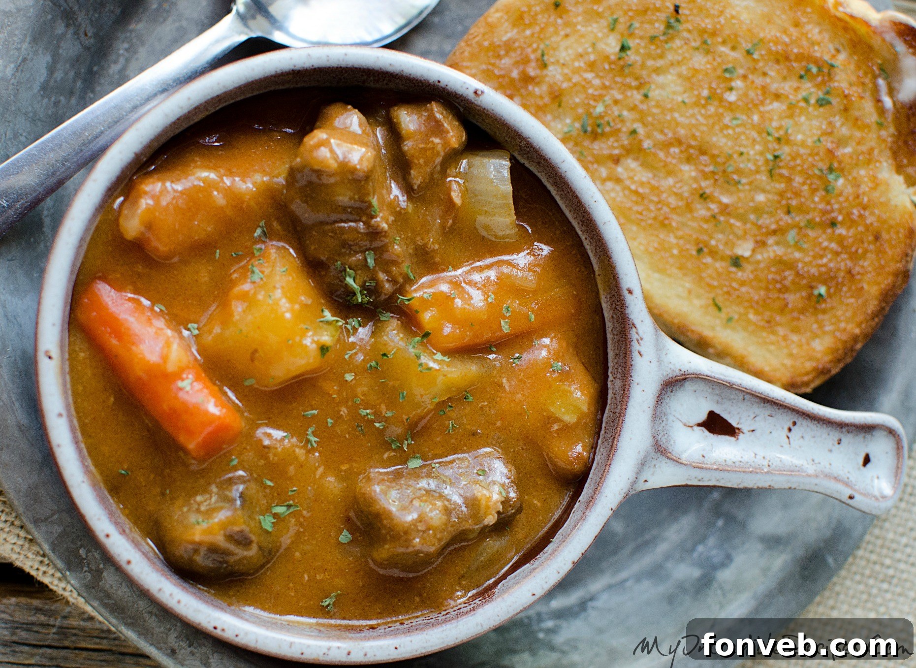 Ingredients for Homemade Slow Cooker Beef Stew