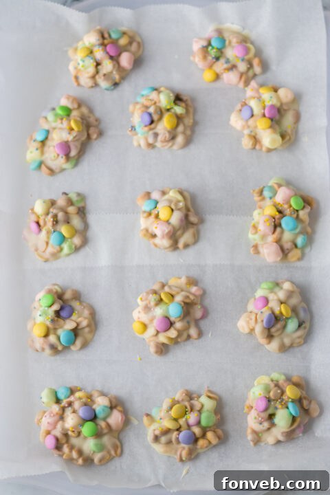 Mini fruit flavored marshmallows