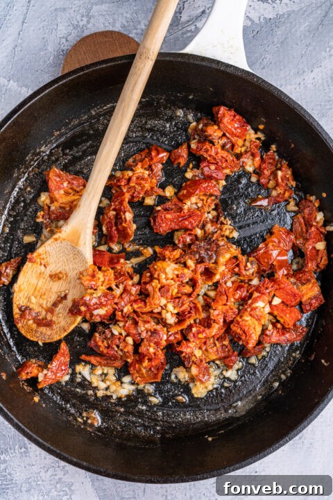 Dreamy Date Night Chicken 8 Sun-dried tomatoes soaking in water