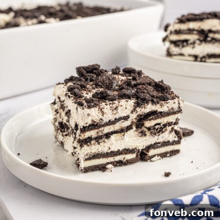 Oreo Icebox Cake